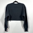 Champion  NWT Boxy Oversized Women Crew Neck Black Sweatshirt Women Small Photo 1