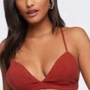 Forever 21 Rust Triangle Bralette Photo 0