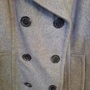 St. John’s Bay St John's Bay Gray Double Breasted‎ Pea Wool Blend Coat Size Large Photo 1