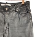Tommy Hilfiger Vintage  Leather Straight Leg Pants Size 6 Photo 7