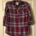 Arizona Jeans Arizona Jean Co Plaid Button Down Shirt Small Photo 0