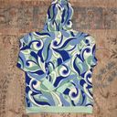 Hill House  The Allie Zip-Up Hoodie Ocean Kaleidoscope NWT Size Medium Photo 7