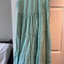 J.Crew Green Maxi Dress Photo 0