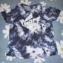 Modern Lux Tie Dye Blue and White  T- Shirt, Medium, EUC Photo 0