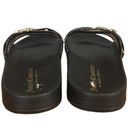 Juicy Couture  Styx Black Embellished Logo Slip On Slides Women Sz 6 Photo 4