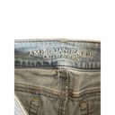 American Eagle  Womens Jeans Artist Crop Distressed Low-Rise Light Wash Denim 4 Photo 4