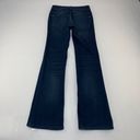 Pilcro  Ultra Dark Wash Stretch Denim Demilune Bootcut Jeans 25 Photo 5