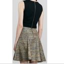 Ali Ro  Metallic Tweed Fit and Flare Dress Photo 1