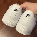 FILA White Platform Sneakers Photo 5