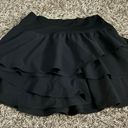 Aerie Black  Maggie Ruffle Tennis Skirt Photo 0