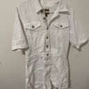 American Eagle White  Denim Romper Photo 0