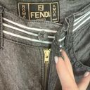 Fendi Vintage  Flax Linen Blend Pants Photo 8