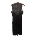 XScape black & silver lace cocktail sheath dress Photo 3