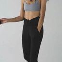 Lululemon  Sunset Salutation Black Cropped Jogger Leggings 4 Photo 0