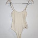 n:philanthropy NWT  Cream Snap Close Women Small Stretchy Bodysuit Neutral Photo 0