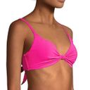 Robin Piccone NEW  Olivia Knotted Bikini Top in Fuchsia Pink Size Small Photo 1