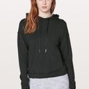 Lululemon Black Twisted and Tucked Pullover Hoodie Size 6 Photo 0