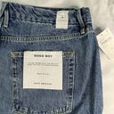 Good American  Size 16 Good Boy Rigid Denim Jean Boyfriend Straight Leg Classic Photo 6