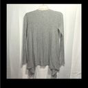 Aeropostale  Ribbed Knit, Open Cardigan in Gray - Size XS. Photo 3