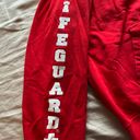 Lifeguard Red  Sweatshirt Photo 2