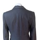 The Row Embassy Single Button Black Linen Jacket Blazer, Sz 4 Photo 9