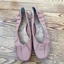 Kork-Ease Korks Palmer Ruched Satin Ballet Toe Flats Slip On Square Toe Coral Size 9M Photo 3