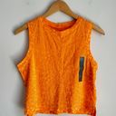 All In Motion Boxy Fit Tank Top sleeveless Orange Small Photo 3