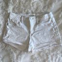 Jessica Simpson White Denim Shorts Photo 2