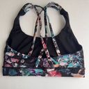 Lululemon  Energy Sports Bra Size 4 Color Crush Multi Luxtreme Workout Exercise Photo 1