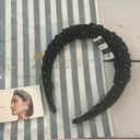 Lele Sadoughi NEW -  - Jet Dot Velvet Kelly Headband Photo 2