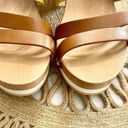 Furla  Yellow Calfhair Brown Leather Gina Wooden Clog Sandal Size 38 Photo 5