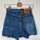 Levi's Levi’s Premium Ribcage Shorts Photo 4