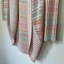 RD Style  NEW Pastel Sonole Open Stitch Yarn Knit Cardigan Sweater ~ NWT Size S Photo 2