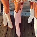 Pierre Dumas Pink Cowgirl Boots  Photo 0