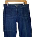 J.Jill  Full Wide Leg Mid Rise Jeans Trouser Jean Authentic Fit Denim, size 10 Photo 2