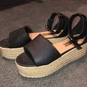 Boohoo Two Part Peep toe Flatforms Photo 5