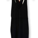 Open Edit  Womens Sheath Dress Black Stretch V Neck Sleeveless Pullover S New Photo 0