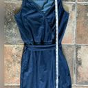 White House | Black Market  Faux Wrap Dress Blue Size 2 Photo 8