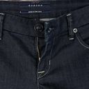 Hudson Jeans Hudson SZ 27 Carefree Jeans Low-Rise Straight Leg Pockets Dark Wash Blue *SAMPLE Photo 7