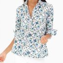 Tuckernuck  The Shirt Rochelle Behrens Floral Pullover Button Down Top Size Small Photo 0