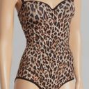 Marilyn Monroe Intimates Tan Leopard Convertible Shaper Bodysuit Photo 1