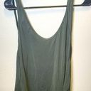 Lululemon  Cool To Street Tank Gator Green Jazzy White Size 12 Photo 0