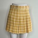 The Comfy  And Ready Plaid Skorts in Yellow Photo 3