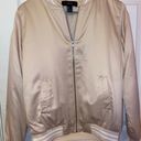 Forever 21 Satin Bomber Jacket Photo 0