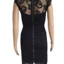 Sans Souci  Black Lace Sleeveless Dress Size XSmall Photo 1