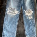 American Eagle Strigid Ripped Mom Jean Photo 13