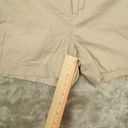 Banana Republic  Women's Tan Khaki Flat Front Shorts 3" Inseam Size 2P Photo 6