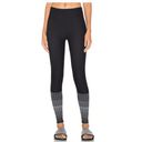 Koral Activewear Workout Gym Gradient High Rise Knit Black Calypso Leggings M Photo 0