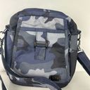 infinity Lug  Can Can Camo Crossbody Bag Nylon RFID Convertible Blue Photo 1