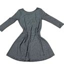 One Clothing  Los Angeles Stripe Shift Dress With Criss Cross Detail Photo 0